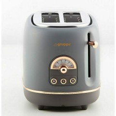 Gruppe TO-0201 Φρυγανιέρα 2 Θέσεων 815W Γκρι Gruppe TO-0201 Φρυγανιέρα 2 Θέσεων 815W Γκρι